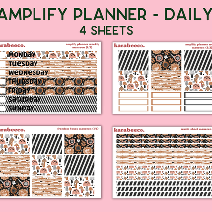Amplify Planner Stickers | Weekly Kit | Maureen