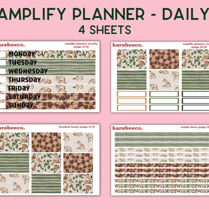 Amplify Planner Stickers | Weekly Kit | Paige