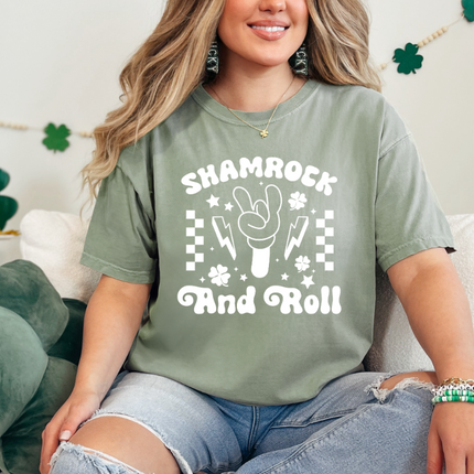 Comfort Colors Tee | Shamrock and Roll [P020]