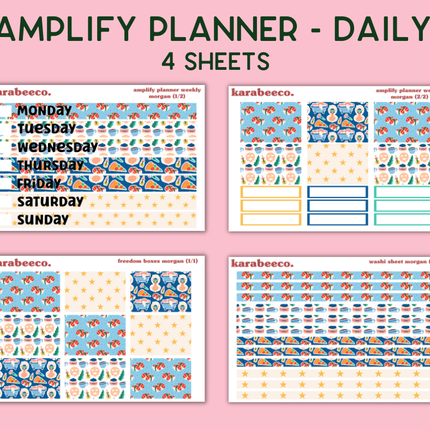 Amplify Planner Stickers | Weekly Kit | Morgan