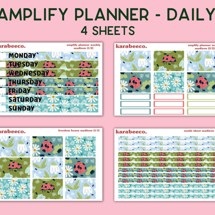 Amplify Planner Stickers | Weekly Kit | Madison