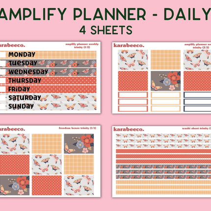 Amplify Planner Stickers | Weekly Kit | Trinity