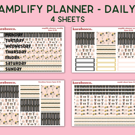 Amplify Planner Stickers | Weekly Kit | Lynn