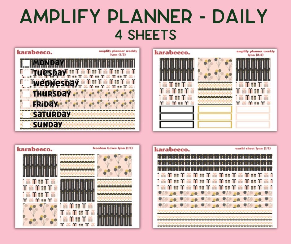 Amplify Planner Stickers | Weekly Kit | Lynn