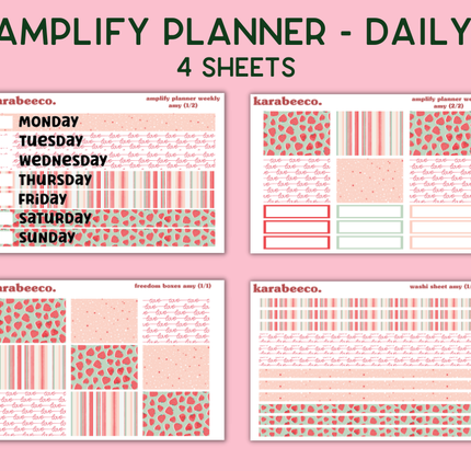 Amplify Planner Stickers | Weekly Kit | Amy