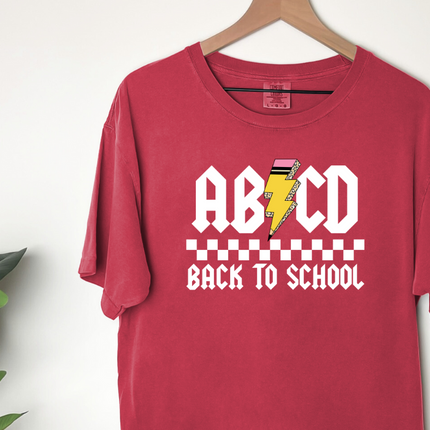 Comfort Colors Tee | ABCD Back to School [345]