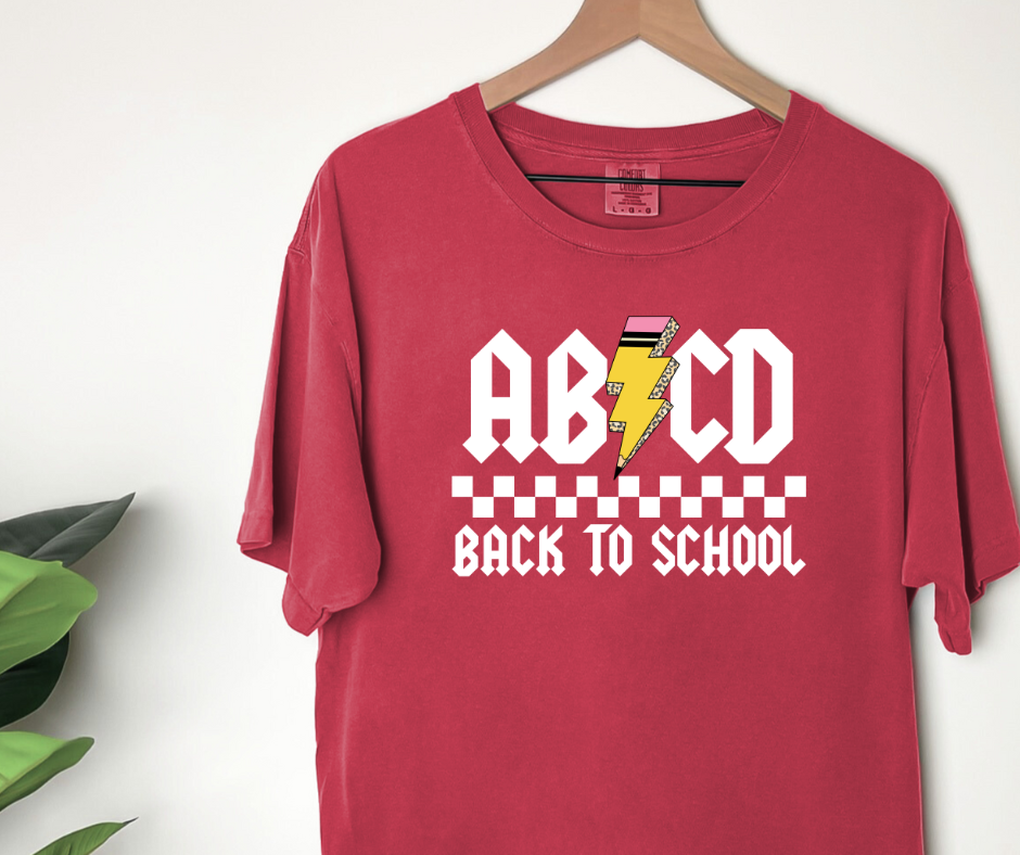 Comfort Colors Tee | ABCD Back to School [345]