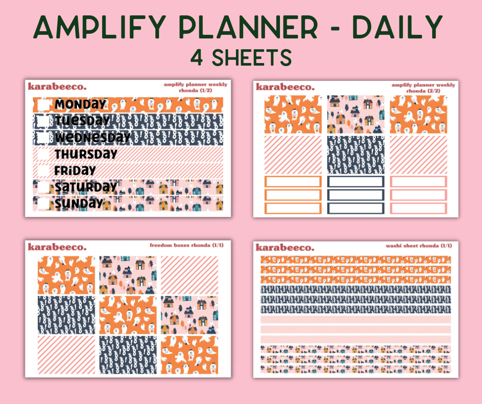 Amplify Planner Stickers | Weekly Kit | Rhonda