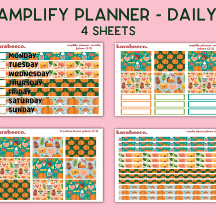 Amplify Planner Stickers | Weekly Kit | Jolene