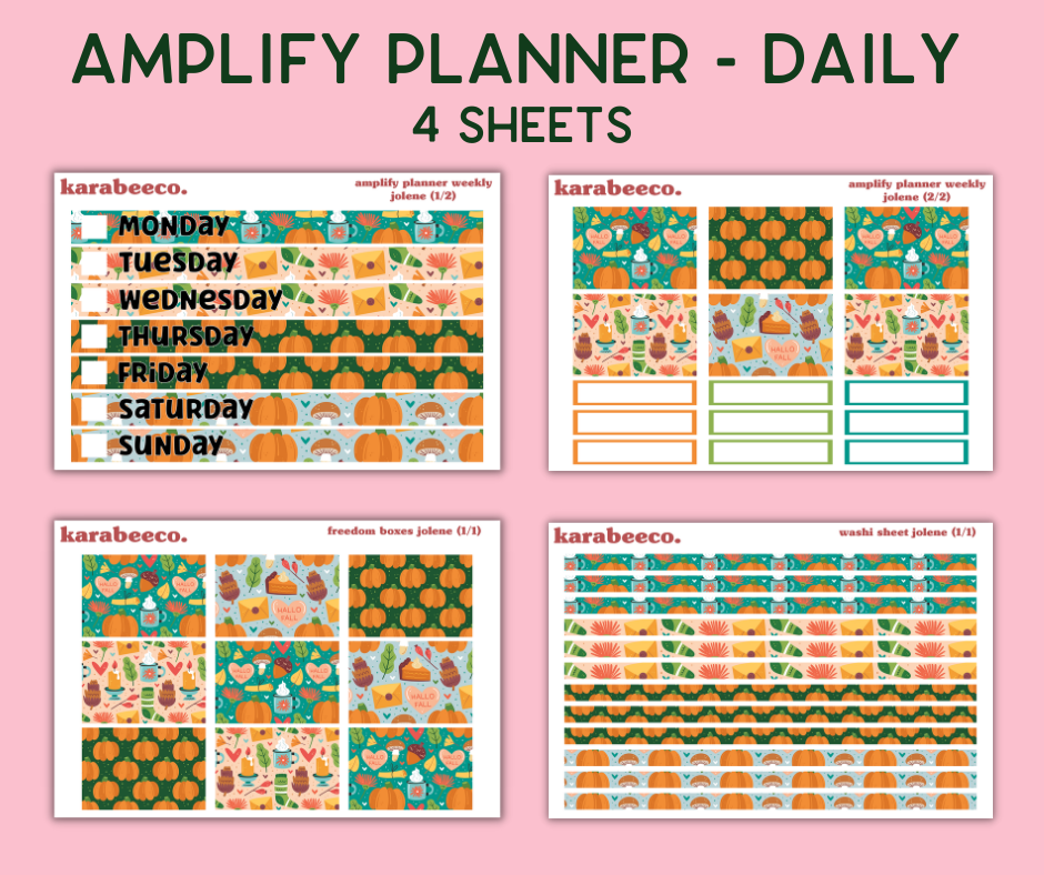 Amplify Planner Stickers | Weekly Kit | Jolene