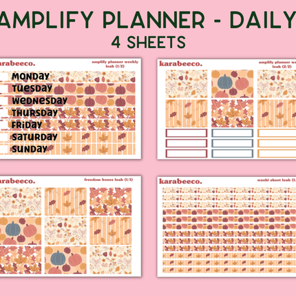 Amplify Planner Stickers | Weekly Kit | Leah