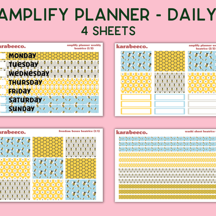 Amplify Planner Stickers | Weekly Kit | Beatrice