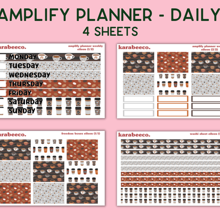 Amplify Planner Stickers | Weekly Kit | Eileen