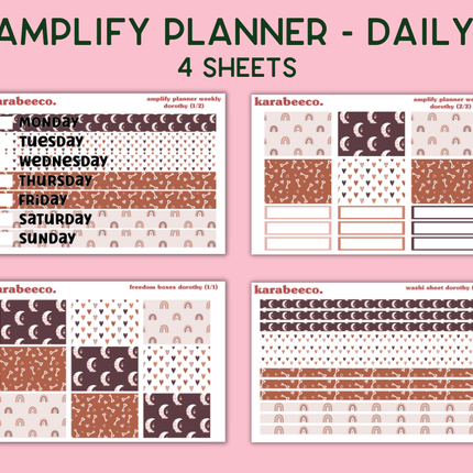 Amplify Planner Stickers | Weekly Kit | Dorothy