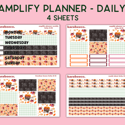 Amplify Planner Stickers | Weekly Kit | Brita