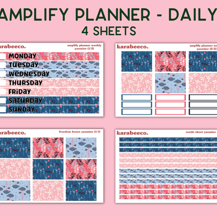 Amplify Planner Stickers | Weekly Kit | Yasmine