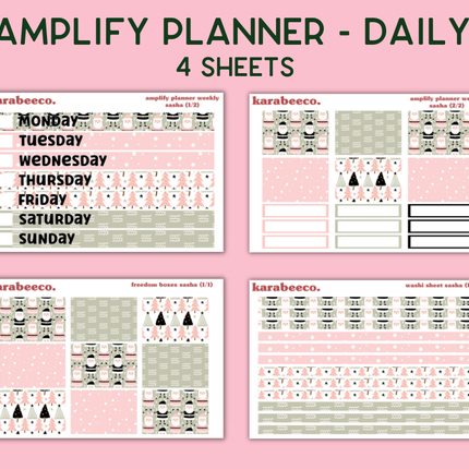 Amplify Planner Stickers | Weekly Kit | Sasha