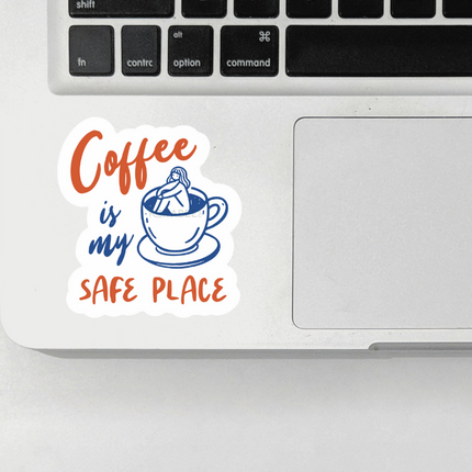 STICKER | Coffee is my Safe Place | KBC00000102