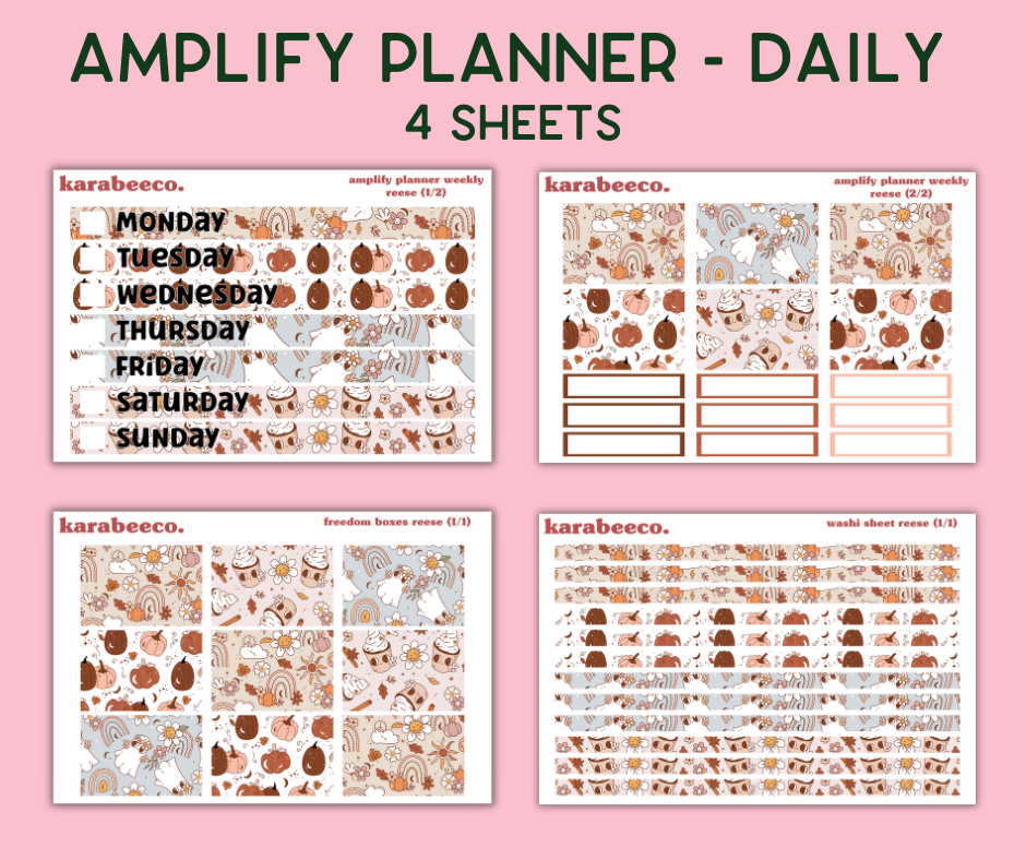 Amplify Planner Stickers | Weekly Kit | Reese