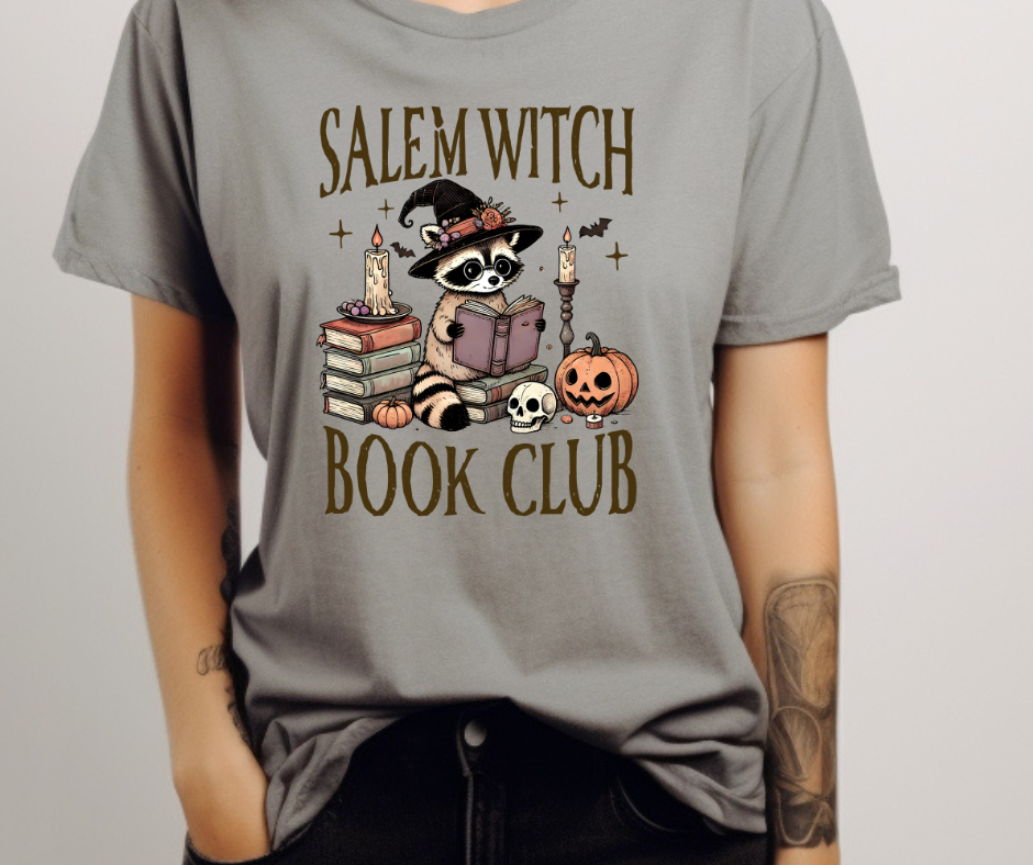 Comfort Colors Tee | Salem Witch Book Club [396]