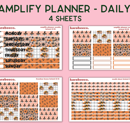 Amplify Planner Stickers | Weekly Kit | Bristol