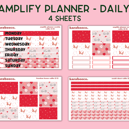Amplify Planner Stickers | Weekly Kit | Callie
