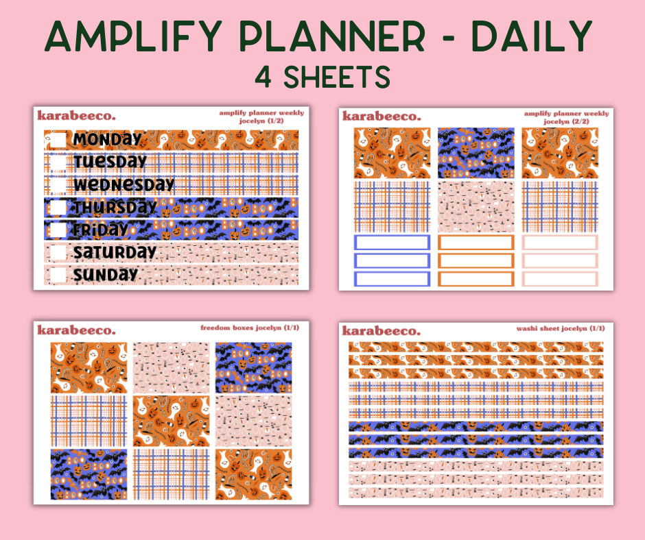 Amplify Planner Stickers | Weekly Kit | Jocelyn