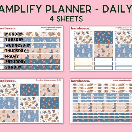 Amplify Planner Stickers | Weekly Kit | Jasmine