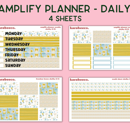 Amplify Planner Stickers | Weekly Kit | Shelby