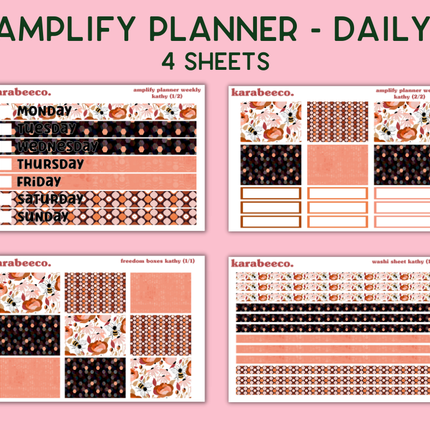 Amplify Planner Stickers | Weekly Kit | Kathy