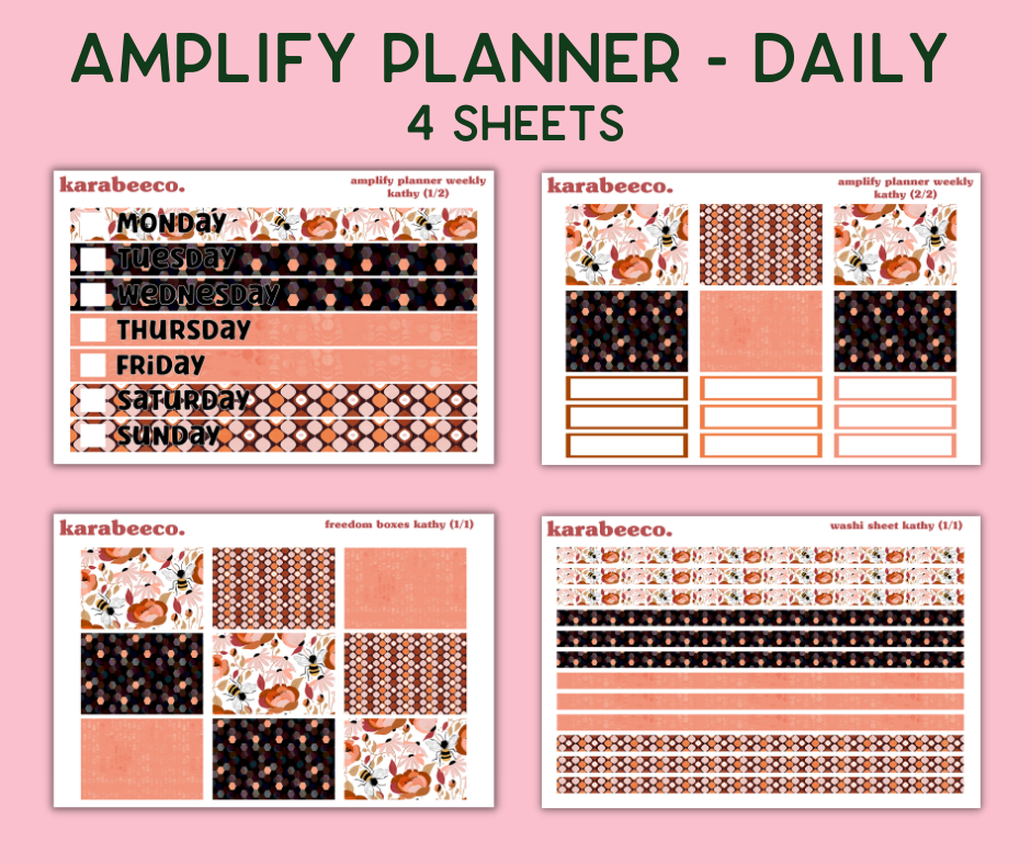 Amplify Planner Stickers | Weekly Kit | Kathy