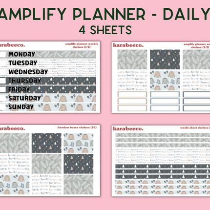 Amplify Planner Stickers | Weekly Kit | Chelsea