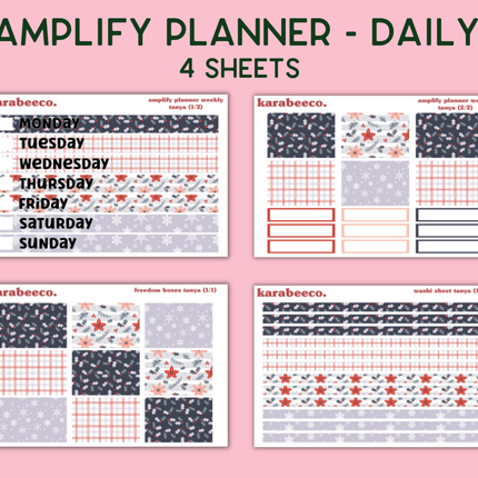 Amplify Planner Stickers | Weekly Kit | Tanya