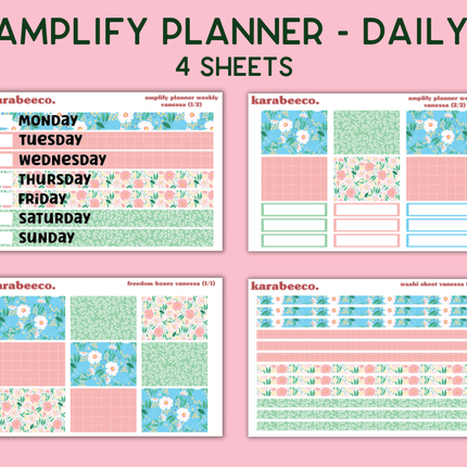 Amplify Planner Stickers | Weekly Kit | Vanessa