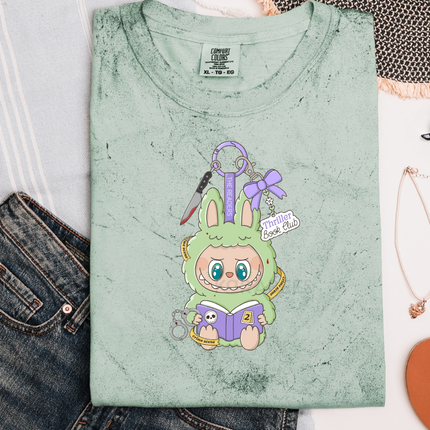 Comfort Colors Tee | True Crime Reader BooBoo [b096]