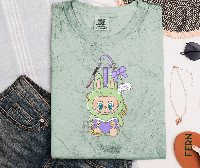 Comfort Colors Tee | True Crime Reader BooBoo [b096]