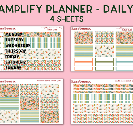 Amplify Planner Stickers | Weekly Kit | Shiloh