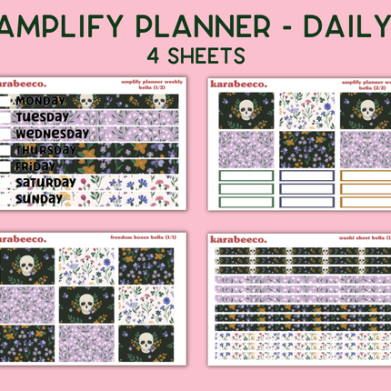 Amplify Planner Stickers | Weekly Kit | Bella