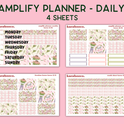 Amplify Planner Stickers | Weekly Kit | Koree