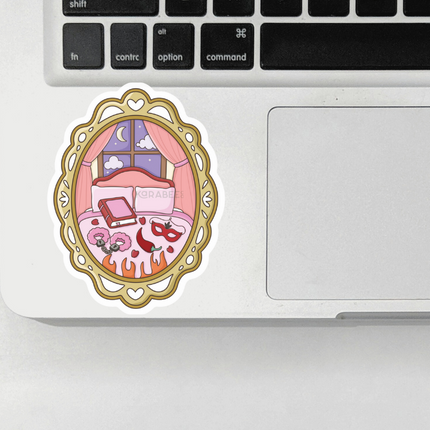 STICKER | Spicy Smut Books Frame | BOOKS00089