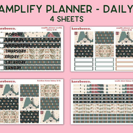 Amplify Planner Stickers | Weekly Kit | Lainey