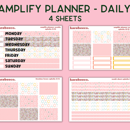 Amplify Planner Stickers | Weekly Kit | Ophelia