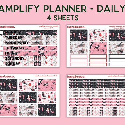 Amplify Planner Stickers | Weekly Kit | Leanna
