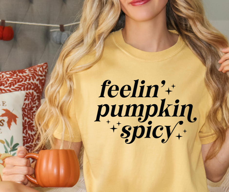 Comfort Colors Tee | Feelin Pumpkin Spicy [534]