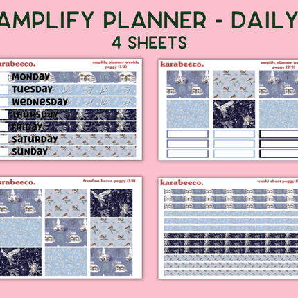 Amplify Planner Stickers | Weekly Kit | Peggy