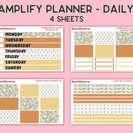Amplify Planner Stickers | Weekly Kit | Penelope