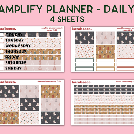 Amplify Planner Stickers | Weekly Kit | Casey