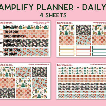 Amplify Planner Stickers | Weekly Kit | Elizabeth