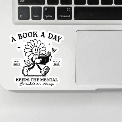STICKER | A Book A Day | BOOKS00043