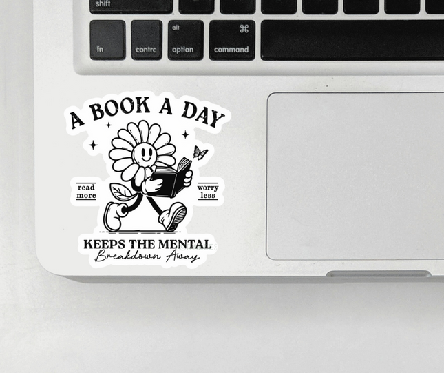 STICKER | A Book A Day | BOOKS00043